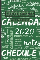 2020 Calendar: Weekly planning (Handbook series) 1692278827 Book Cover