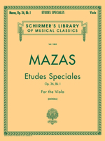 Etudes Speciales, Op. 36 - Book 1: Schirmer Library of Classics Volume 1885 Viola Method 1480339873 Book Cover