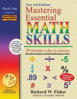 Mastering Essential Math Skills: 20 Minutes a Day to Success, Book 1: Grades 4-5 0999443372 Book Cover