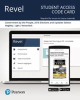 Revel for Government by the People, 2018 Elections and Updates Edition -- Access Card 0135176662 Book Cover