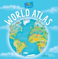 Little Genius: World Atlas 1953344224 Book Cover