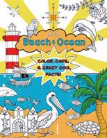 A-Z Beach & Ocean: Color, Code, & Crazy Cool Facts B0F5WV12QJ Book Cover