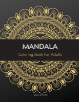 Mandala: Coloring book for adults 1008984434 Book Cover