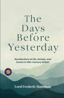 The Days Before Yesterday 9377461537 Book Cover
