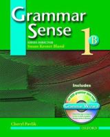 Grammar Sense 1: Student Book 1B with Wizard CD-ROM (Grammar Sense) 0194397149 Book Cover