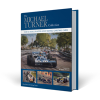 The Michael Turner Collection: Over 50 Years of Motor-Sport Inspired Christmas Cards 1907085998 Book Cover