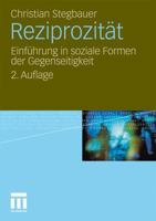 Reziprozität: Einführung in soziale Formen der Gegenseitigkeit 3531176412 Book Cover