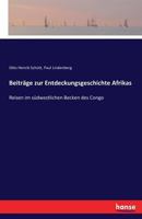Beitrage Zur Entdeckungsgeschichte Afrikas 3741185264 Book Cover