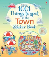 1001 Things To Spot In The Town Sticker Book 1409583376 Book Cover
