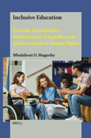 Inclusive Education: Towards Social Justice, Achievement of Equality and Advancement of Human Rights 9004695052 Book Cover