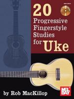 20 Progressive Fingerstyle Studies for Uke 0786690372 Book Cover