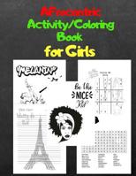 Afrocentric Activity/Coloring Book for Girls: Sudoku, Word Search, & Coloring Images with Positive Affirmations 1081001348 Book Cover