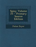 Spisy Volume 25 128760109X Book Cover