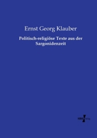 Politisch-religiöse Texte aus der Sargonidenzeit (German Edition) 3737224358 Book Cover