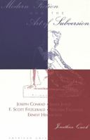 Modern Fiction and the Art of Subversion (American University Studies Series III, Comparative Literature) 0820440973 Book Cover