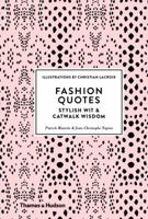 Fashion Quotes: Stylish Wit and Catwalk Wisdom 0500518955 Book Cover