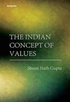 The Indian Concept of Values 9360806323 Book Cover