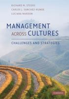 Management Across Cultures: Challenges and Strategies 0521734975 Book Cover