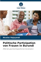 Politische Partizipation von Frauen in Burundi 620538406X Book Cover