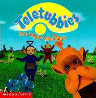 Four Happy Teletubbies 0590386158 Book Cover