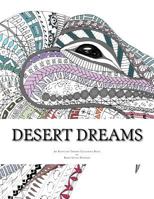 Desert Dreams: An Egyptian Themed Colouring Book for Adults 1977734553 Book Cover