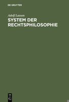 System Der Rechtsphilosophie 374331861X Book Cover