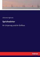 Sprichwörter (German Edition) 3743381583 Book Cover