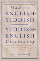 Modern English-Yiddish, Yiddish-English Dictionary 0805205756 Book Cover