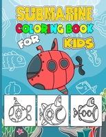 submarine coloring book for kids: fun coloring book 8.5*11 in B08HH1JVRZ Book Cover