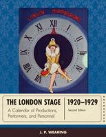 The London Stage 1920-1929 0810817152 Book Cover