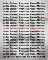 The United States Vs Alfredo Martinez B0FK23V2KP Book Cover