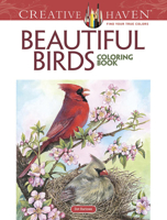 Creative Haven Beautiful Birds Coloring Book 0486804011 Book Cover