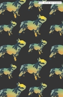 DOT GRID NOTEBOOK: French Bulldog with Tropical Palm Trees Pattern Dotted Journal and Planner, Cute Dot Notebook and Organizer for Unique and Creative ... Drawings, Habit, Tasks or Expenses Tracking 1712293915 Book Cover