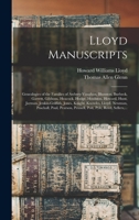 Lloyd Manuscripts. Genealogics of the Families of Awbrey-Vaughan, Blunston, Burbeck, Garrett, Gibbon 9389450829 Book Cover