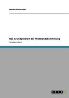 Das Grundproblem der Fließbandabstimmung 364073856X Book Cover