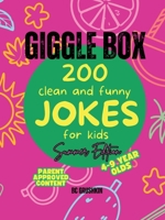 Giggle Box: 200 Clean and Funny Jokes for Kids Ages 4-9 (Summer Edition): B0FGHP97GG Book Cover