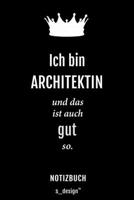 Notizbuch f�r Architekten / Architekt / Architektin: Originelle Geschenk-Idee [120 Seiten kariertes blanko Papier] 1695313356 Book Cover