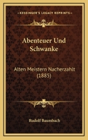 Abenteuer Und Schw�nke 8027314860 Book Cover