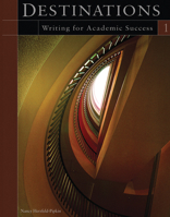 Destinations 1: Writing for Academic Success (Destinations (Thomson Heinle)) 1413019358 Book Cover