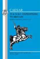 Caesar in Britain: Selections from the Fourth & Fifth Books of Caesar's Gallic War 9353899915 Book Cover