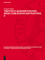 Tibetisch-Sanskritischer Index Zum Bodhicaryāvatāra, II 3112742060 Book Cover