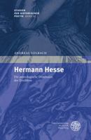Hermann Hesse: Die Poetologische Dimension Seines Erzahlens 3825361055 Book Cover