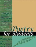 Poetry for Students: V2 0787616893 Book Cover