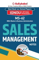 MS-62 Sales Management 9355543964 Book Cover