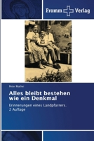 Alles bleibt bestehen wie ein Denkmal 6138260635 Book Cover