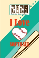 Kalender & Jahresplaner: Geschenk für kleine und große Softballspieler I ca. A5 I Tagesplaner & Adressbuch I ToDo I Vorsätze, Ziele, Motivation I Geburtstags Planer I Weihnachten (German Edition) 1713427281 Book Cover