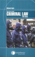 Card, Cross & Jones: Criminal Law 0406032556 Book Cover