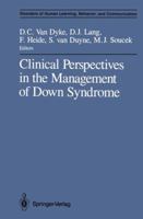 Clinical Perspectives in the Management of Down Syndrome (Disorders of Human Learning, Behavior, and Communication) 038796987X Book Cover