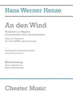 An Den Wind : Music for Pentecost 1783053534 Book Cover