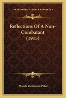 Reflections of a Non-Combatant 112068935X Book Cover